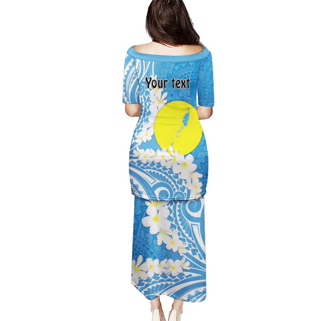 Personalized Palau 1994 Belau Rekid Puletasi Polynesian Plumeria Style LT9 - Polynesian Pride