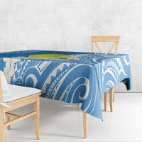 Personalized Palau 1994 Belau Rekid Tablecloth Polynesian Plumeria Style LT9 - Polynesian Pride