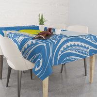 Personalized Palau 1994 Belau Rekid Tablecloth Polynesian Plumeria Style LT9 - Polynesian Pride