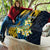 Personalised Tuvalu Beautiful Plumeria Flower Quilt