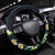 Tuvalu Beautiful Plumeria Flower Steering Wheel Cover