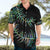 New Zealand Hawaiian Shirt Aotearoa Silver Fern Mixed Papua Shell Green Vibe LT9 - Polynesian Pride