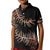 New Zealand Kid Polo Shirt Aotearoa Silver Fern Mixed Papua Shell Red Vibe LT9 Kid Red - Polynesian Pride