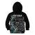 New Zealand Rugby Kid Hoodie NZ Black Fern Champions History With Papua Shell LT9 - Polynesian Pride