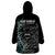 New Zealand Rugby Wearable Blanket Hoodie NZ Black Fern Champions History With Papua Shell LT9 - Polynesian Pride