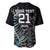 Custom New Zealand Rugby Baseball Jersey NZ Black Fern Champions History With Papua Shell LT9 - Polynesian Pride