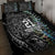 Custom New Zealand Rugby Quilt Bed Set NZ Black Fern Champions History With Papua Shell LT9 - Polynesian Pride