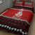 Personalised New Zealand Christmas Quilt Bed Set Maori Tiki Meri Kirihimete LT9 - Polynesian Pride