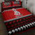 Personalised New Zealand Christmas Quilt Bed Set Maori Tiki Meri Kirihimete LT9 - Polynesian Pride