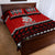 Personalised New Zealand Christmas Quilt Bed Set Maori Tiki Meri Kirihimete LT9 - Polynesian Pride