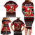 Personalised New Zealand Christmas Family Matching Long Sleeve Bodycon Dress and Hawaiian Shirt Kiwi Santa Claus Maori Meri Kirihimete LT9 - Polynesian Pride