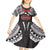 Samoa Black Saturday Kid Short Sleeve Dress Samoa mo Samoa with Black Ula Fala