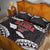 Samoa Black Saturday Quilt Bed Set Samoa mo Samoa with Black Ula Fala