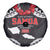 Samoa Black Saturday Spare Tire Cover Samoa mo Samoa with Black Ula Fala