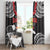 Samoa Black Saturday Window Curtain Samoa mo Samoa with Black Ula Fala