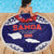 Samoa Black Saturday Beach Blanket Samoa mo Samoa with Blue Ula Fala