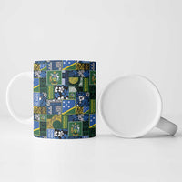 Solomon Islands Meri Kirihimete Ceramic Mug Pacific Patchwork Xmas Vibes LT9 - Polynesian Pride