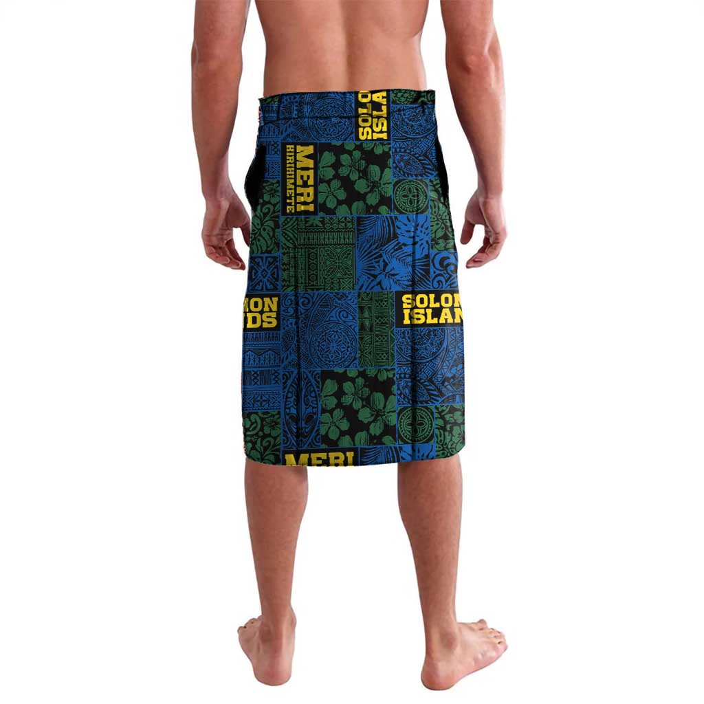 Solomon Islands Meri Kirihimete Lavalava Funny Santa Riding Shark LT9 - Polynesian Pride