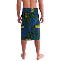 Solomon Islands Meri Kirihimete Lavalava Funny Santa Riding Shark LT9 - Polynesian Pride
