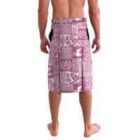 Pink Tonga Kilisimasi Fiefia Lavalava Pacific Patchwork Xmas Vibes LT9 - Polynesian Pride
