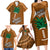 Custom Hawaii Honolulu Bowl Family Matching Long Sleeve Bodycon Dress and Hawaiian Shirt With Kakau Tribal Pattern LT9 - Polynesian Pride