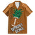 Custom Hawaii Honolulu Bowl Hawaiian Shirt With Kakau Tribal Pattern LT9 Brown - Polynesian Pride