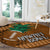 Custom Hawaii Honolulu Bowl Round Carpet With Kakau Tribal Pattern LT9 - Polynesian Pride