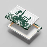 Polynesian Hawaii Volleyball Custom Canvas Wall Art Kakau with Sport Style LT9 - Polynesian Pride