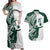 Polynesian Hawaii Volleyball Custom Couples Matching Off Shoulder Maxi Dress and Hawaiian Shirt Kakau with Sport Style