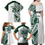 Polynesian Hawaii Volleyball Custom Family Matching Off Shoulder Maxi Dress and Hawaiian Shirt Kakau with Sport Style