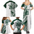 Polynesian Hawaii Volleyball Custom Family Matching Summer Maxi Dress and Hawaiian Shirt Kakau with Sport Style