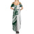 Polynesian Hawaii Volleyball Custom Family Matching Summer Maxi Dress and Hawaiian Shirt Kakau with Sport Style