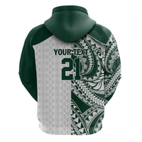 Polynesian Hawaii Volleyball Custom Hoodie Kakau with Sport Style LT9 - Polynesian Pride