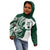 Polynesian Hawaii Volleyball Custom Kid Hoodie Kakau with Sport Style