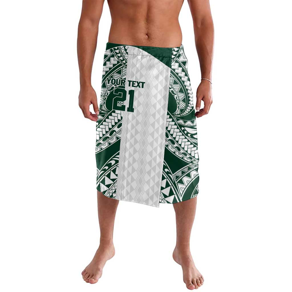 Polynesian Hawaii Volleyball Custom Lavalava Kakau with Sport Style LT9 White - Polynesian Pride