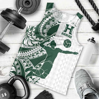 Polynesian Hawaii Volleyball Custom Men Tank Top Kakau with Sport Style LT9 - Polynesian Pride