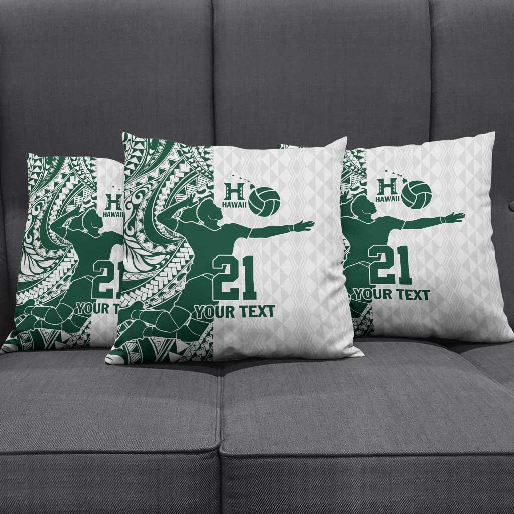 Polynesian Hawaii Volleyball Custom Pillow Cover Kakau with Sport Style LT9 - Polynesian Pride