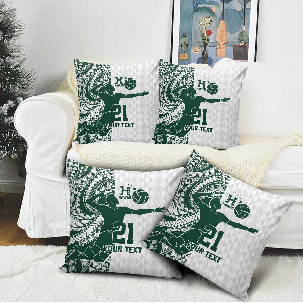 Polynesian Hawaii Volleyball Custom Pillow Cover Kakau with Sport Style LT9 - Polynesian Pride