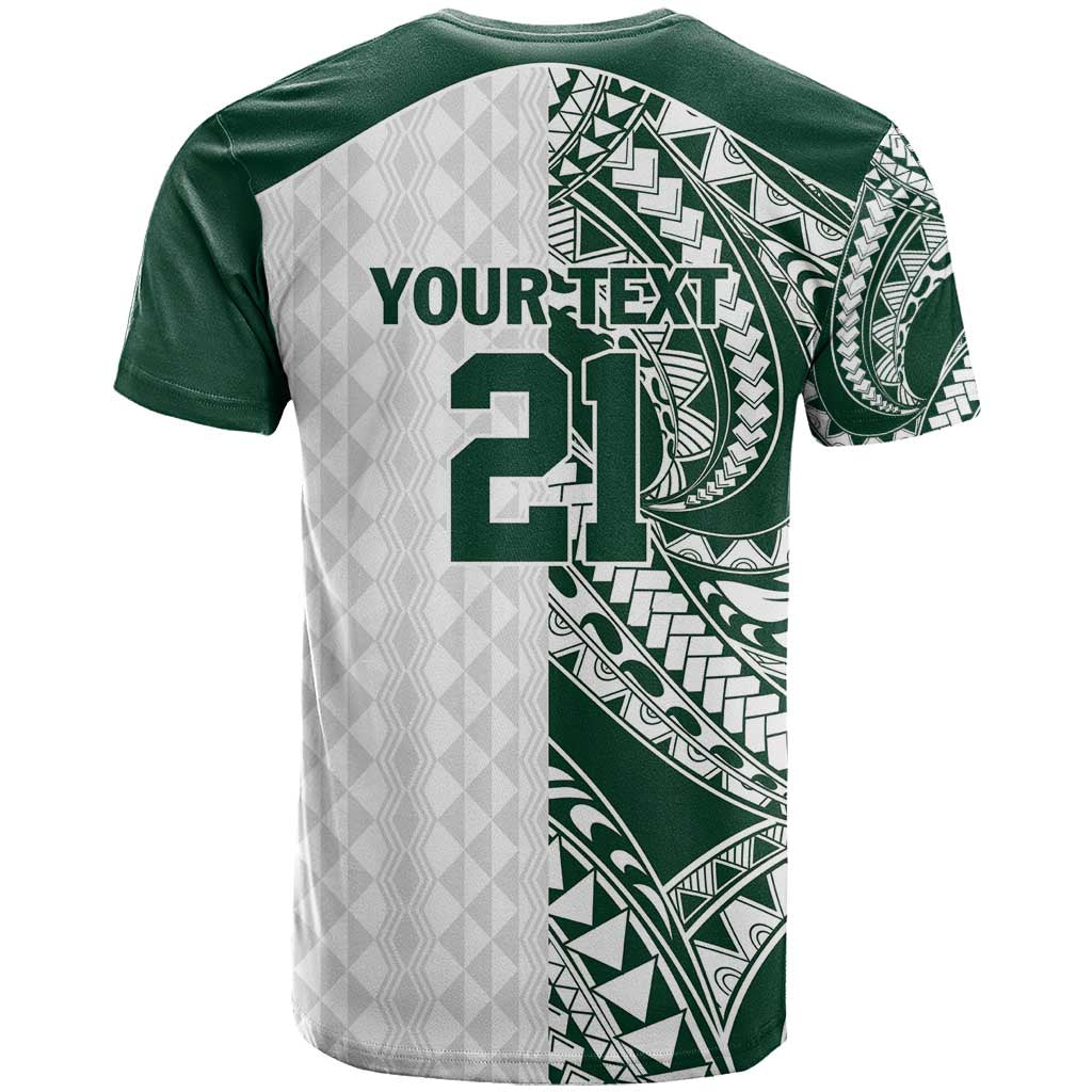 Polynesian Hawaii Volleyball Custom T Shirt Kakau with Sport Style LT9 - Polynesian Pride