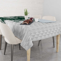 Polynesian Hawaii Volleyball Custom Tablecloth Kakau with Sport Style LT9 - Polynesian Pride