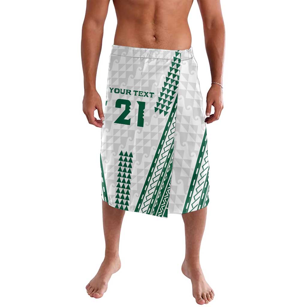Polynesian Hawaii Volleyball Custom Lavalava White Kakau with Map Motif LT9 White - Polynesian Pride