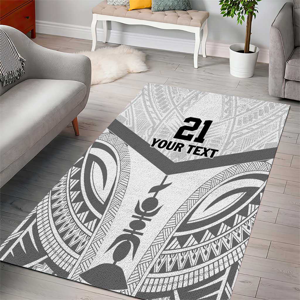 New Caledonia Football Custom Area Rug Go Champions Les Cagous LT9 - Polynesian Pride