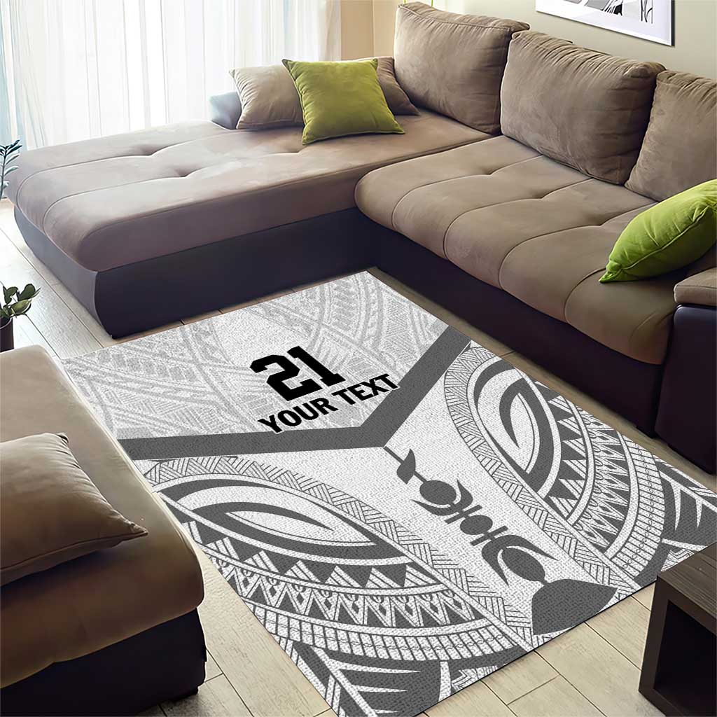New Caledonia Football Custom Area Rug Go Champions Les Cagous LT9 - Polynesian Pride
