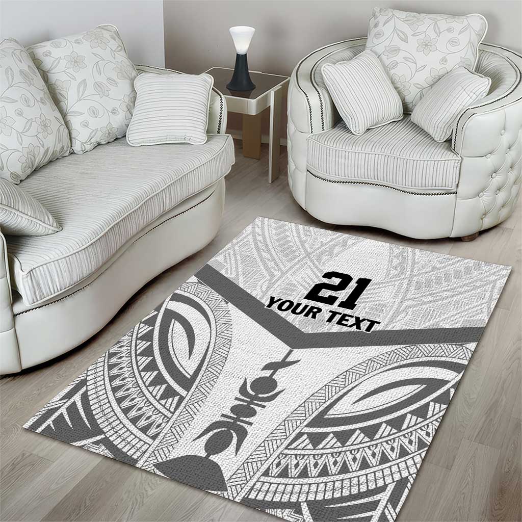 New Caledonia Football Custom Area Rug Go Champions Les Cagous LT9 - Polynesian Pride