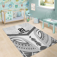 New Caledonia Football Custom Area Rug Go Champions Les Cagous LT9 - Polynesian Pride