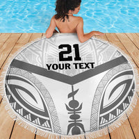 New Caledonia Football Custom Beach Blanket Go Champions Les Cagous LT9 - Polynesian Pride