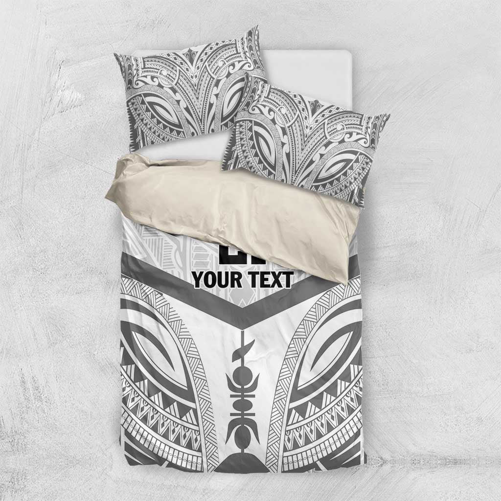 New Caledonia Football Custom Bedding Set Go Champions Les Cagous LT9 US Twin 172cm x 218cm White - Polynesian Pride