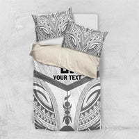 New Caledonia Football Custom Bedding Set Go Champions Les Cagous LT9 US Twin 172cm x 218cm White - Polynesian Pride