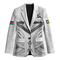 New Caledonia Football Custom Blazer Go Champions Les Cagous LT9 Unisex White - Polynesian Pride