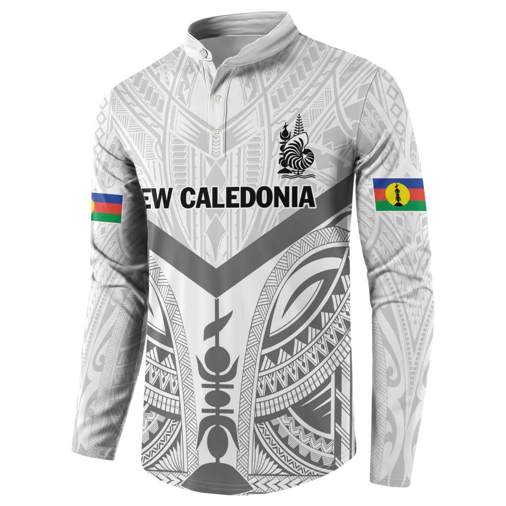 New Caledonia Football Custom Button Sweatshirt Go Champions Les Cagous LT9 - Polynesian Pride